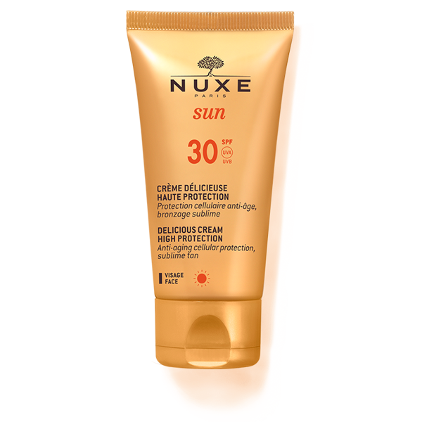 Nuxe sun LSF 30 Gesicht