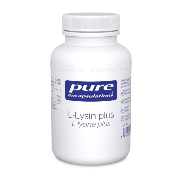 PURE Encapsulation L-Lysin Plus Kaps Ds 90 Stk