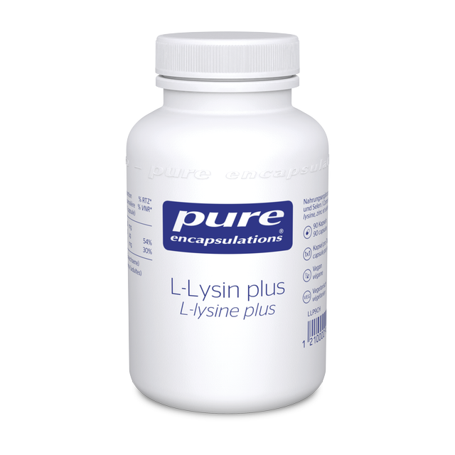 PURE Encapsulation L-Lysin Plus Kaps Ds 90 Stk
