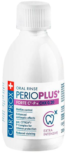 CURAPROX Perio Plus Forte CHX 0.2 % 200 ml