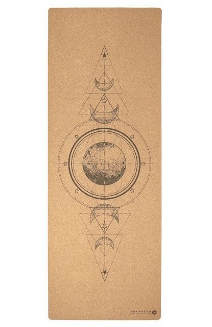 Yogamatte Kork Moon