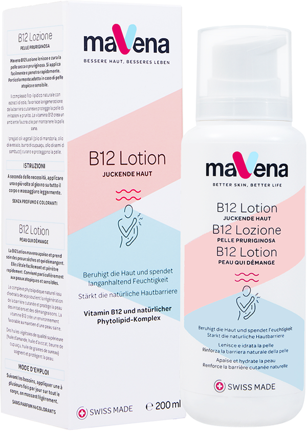 Mavena B12 Lotion Flasche à 200 ml