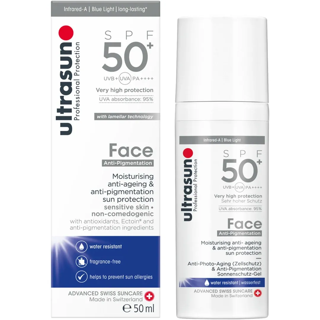 Ultrasun Face With Spf 50 Plus 50 Ml