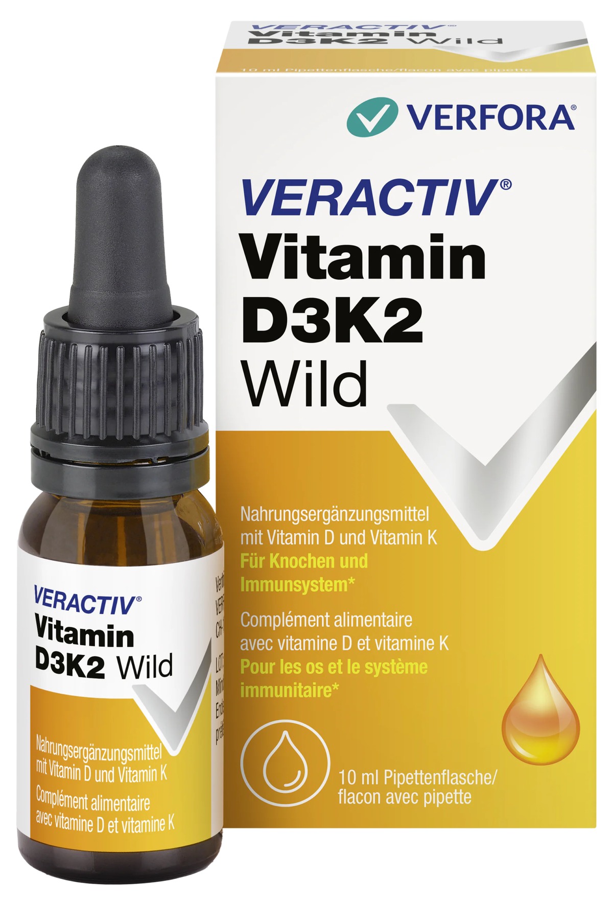 Veractiv Vitamin D3K2 Wild