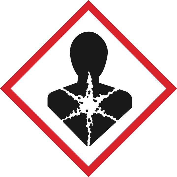 Warnsymbol Gesundheits Gefahr