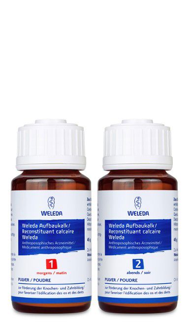 Weleda Aufbaukalk 1 und 2 - 90 Gramm
