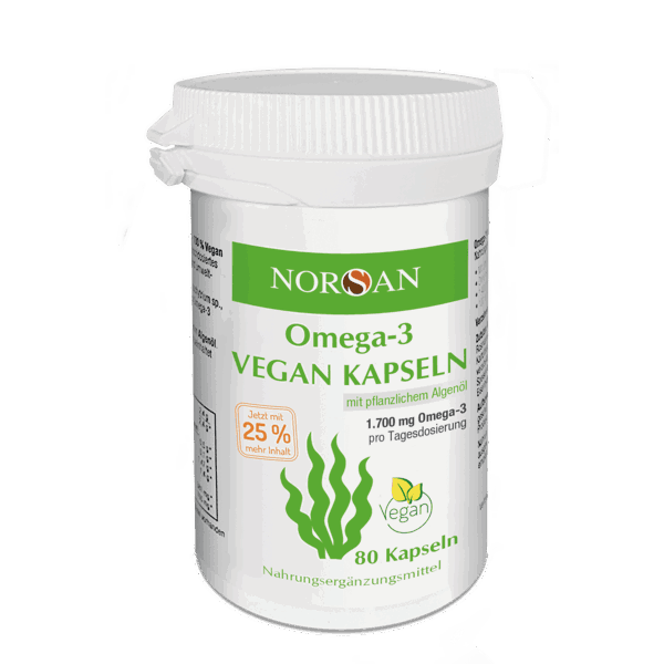 Norsan Omega-3 Veganöl-Kapseln