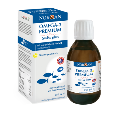 Norsan Omega-3 Premium Swiss plus Flasche à 250ml
