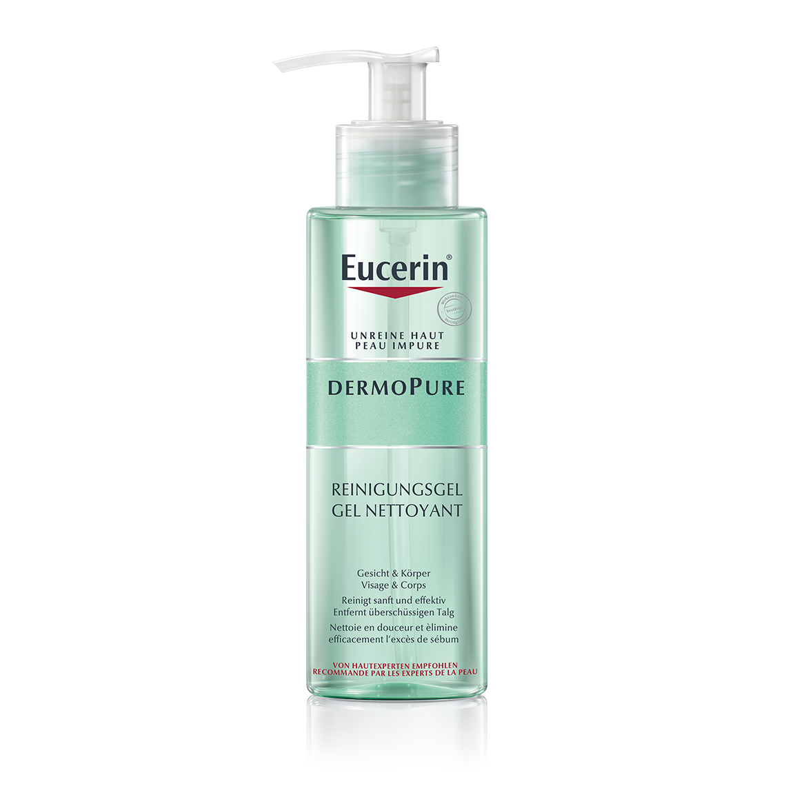 Eucerin DermoPure Triple Effect Reinigungsgel - 150ml, Für Gesicht & Körper - Sanfte Reinigung Für Unreine Haut, Aus Der Apotheke