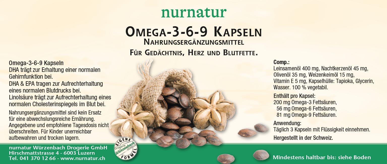 Omega 369 Kapseln Dose à 200 Kapseln