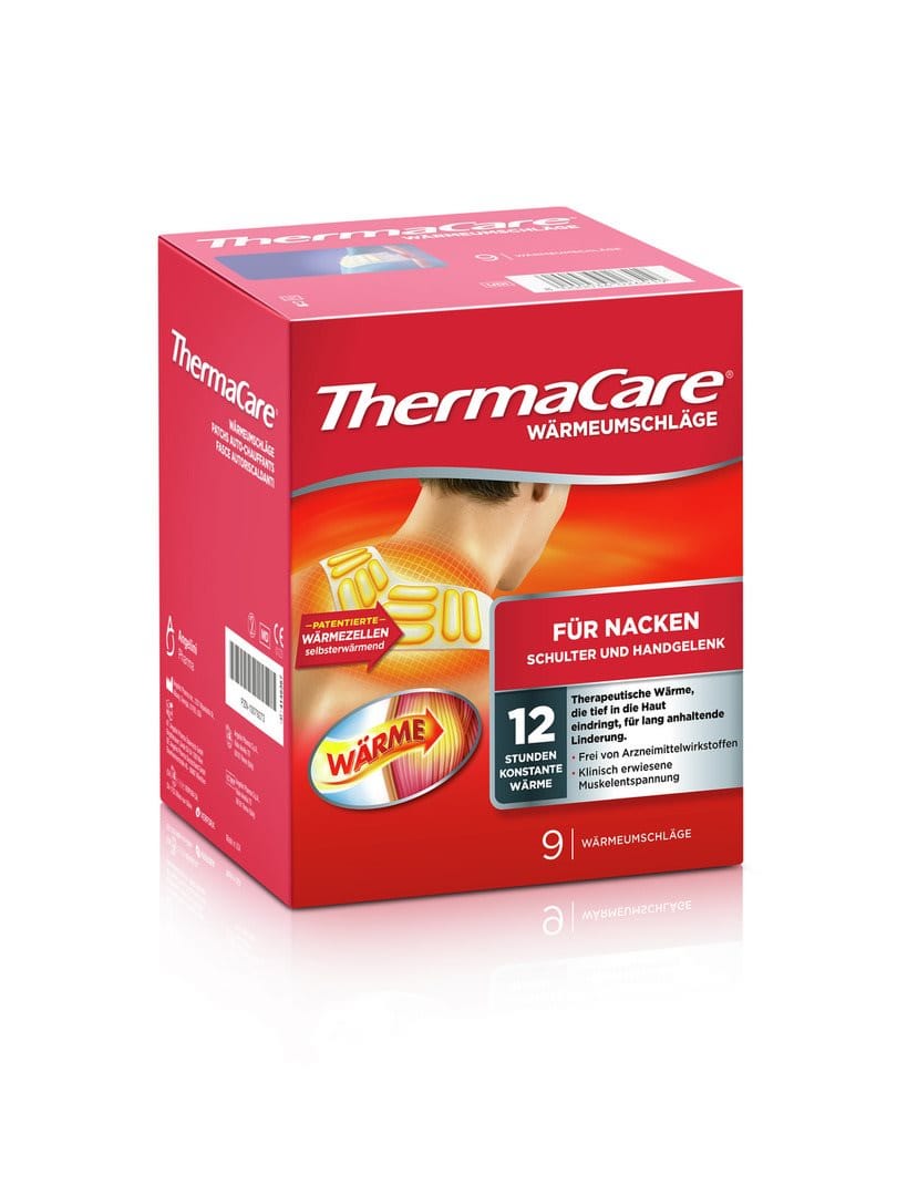 Thermacare Nacken, Schulter, Armauflage - 9 Pflaster