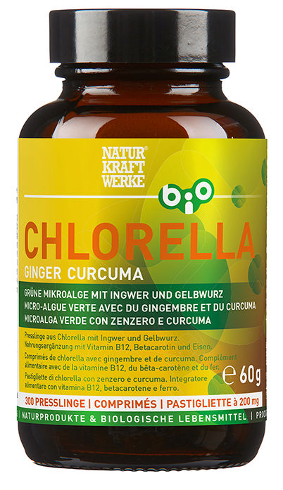 Naturkraftwerke Chlorella Ginger Curcuma