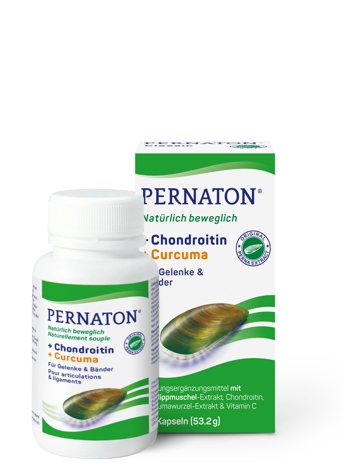 Pernaton Chondroitin + Curcuma Dose à 90 Kapseln