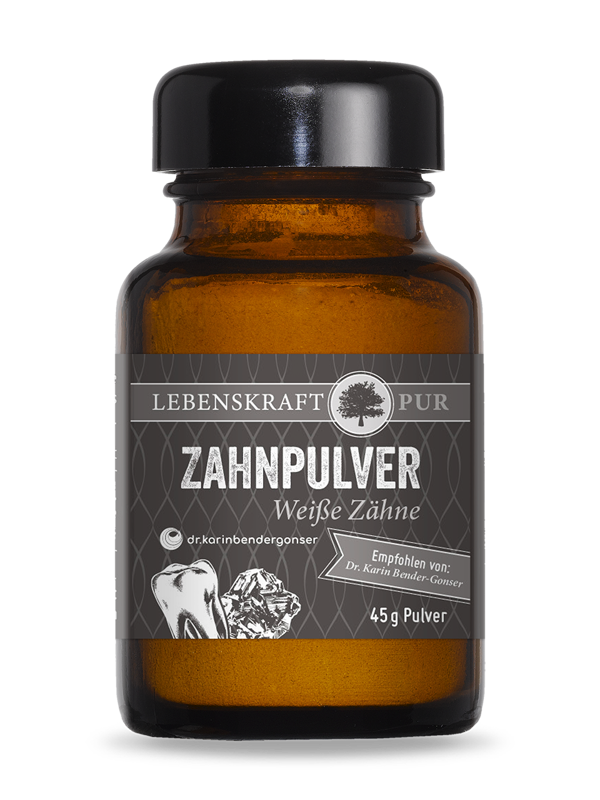 Lenenskraftpur weisse Zähne
