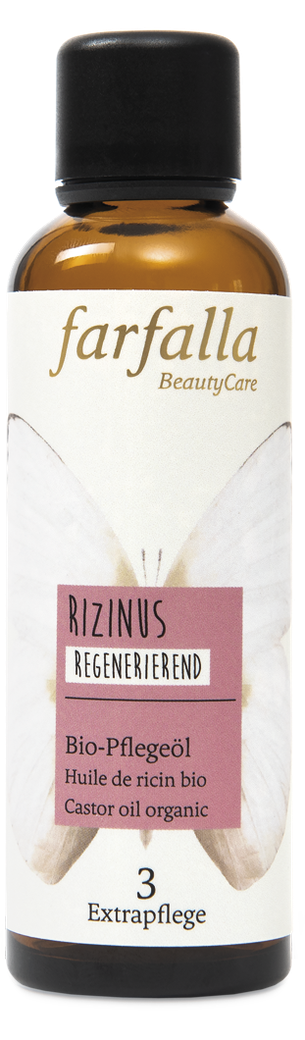 Farfalla Bio-Pflegeöl Rizinus - Flasche à 75 ml