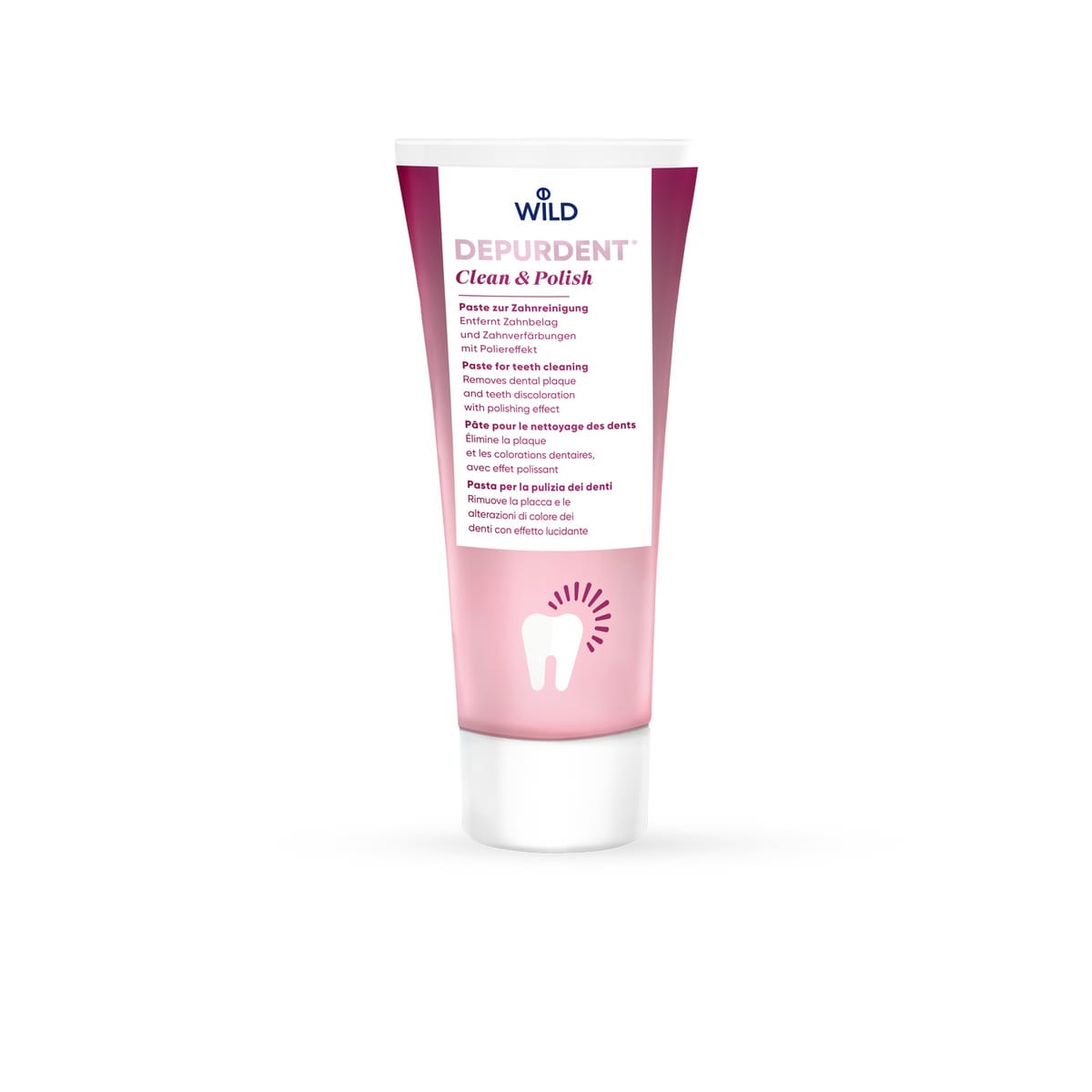 Deprudent Clean & Polish Zahnpaste - 75 ml