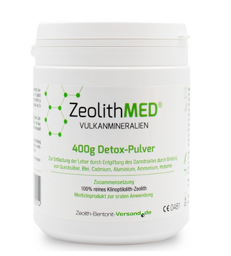 Zeolith MED Detox-Pulver - Dose à 400 g