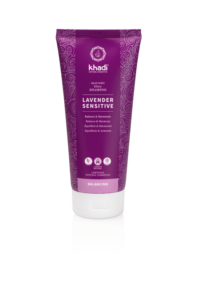 Khadi Shampoo Lavender Sensitiv