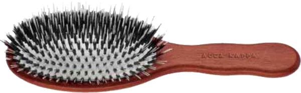 Acca Kappa Brush Oval Nature/Nylon