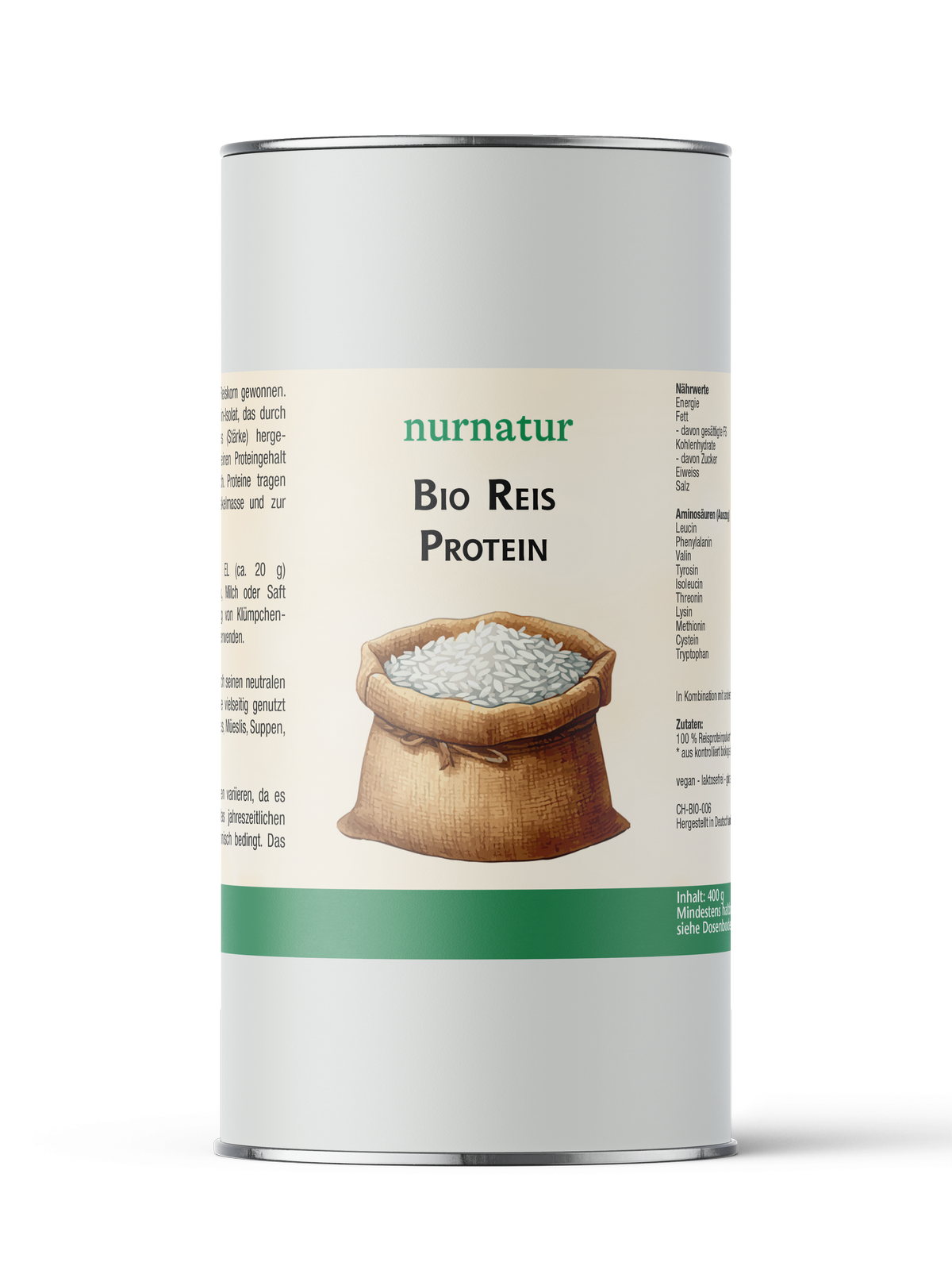 Bio Reis Protein Pulver - 400 g